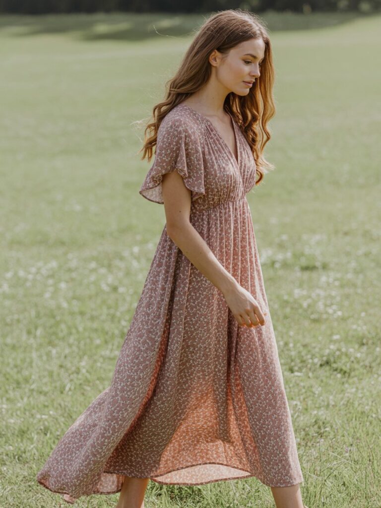 Boho maxi dress