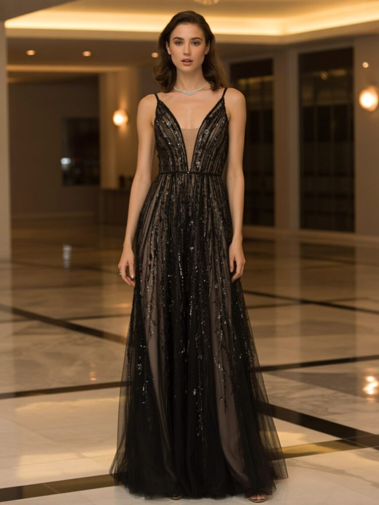 Gala Dress Black