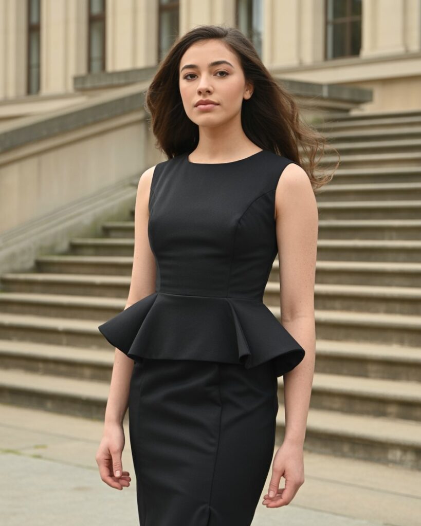 Graduation Dresses Peplum