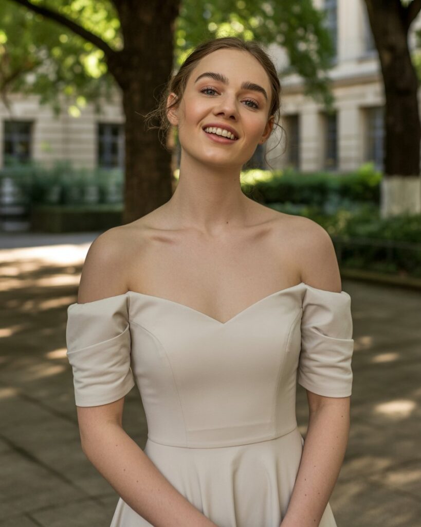 Graduation dresses off shoulder