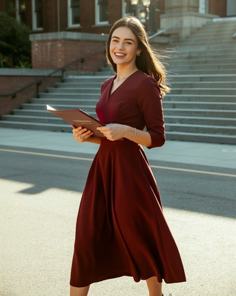 Graduation dresses_midi dress
