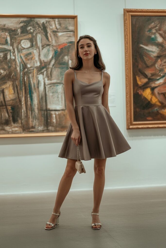 beautiful dresses short A line Dress