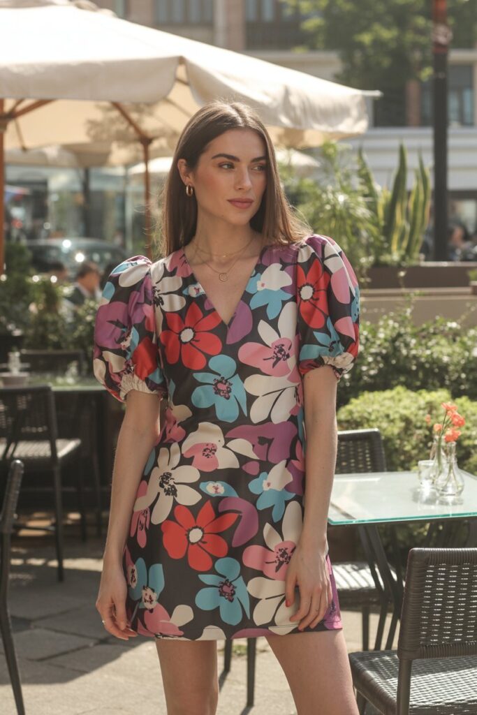 beautiful dresses short floral