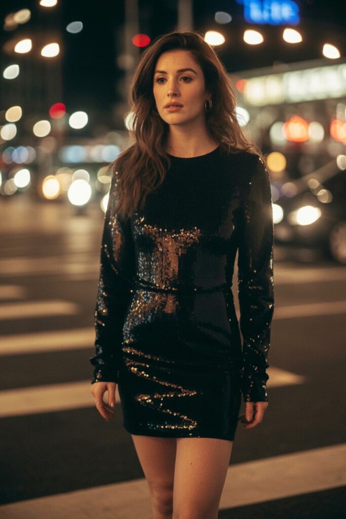 beautiful dresses short sequins