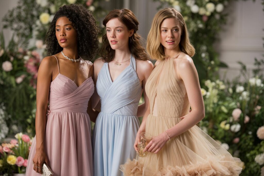 Ethereal Pastels Gala Dress 