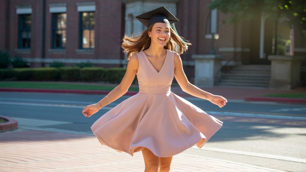 graduation dresses fit and flare