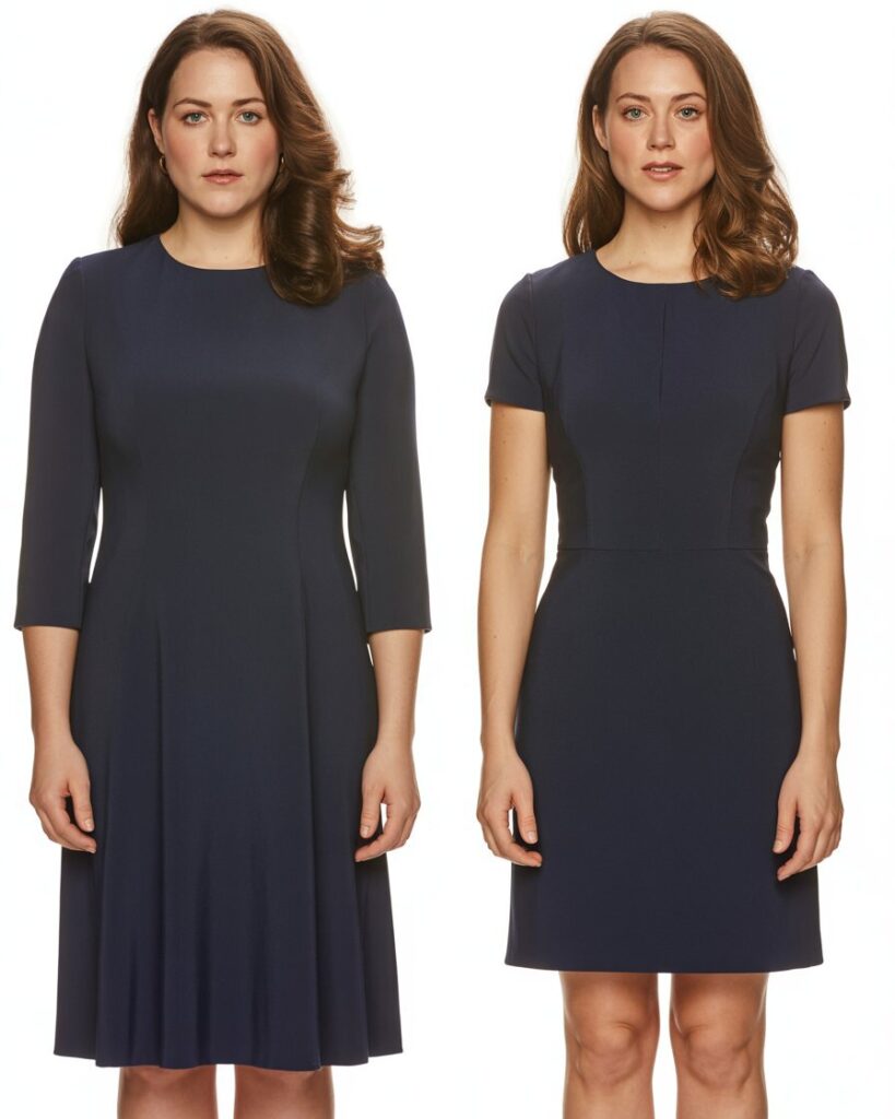 office dresses length