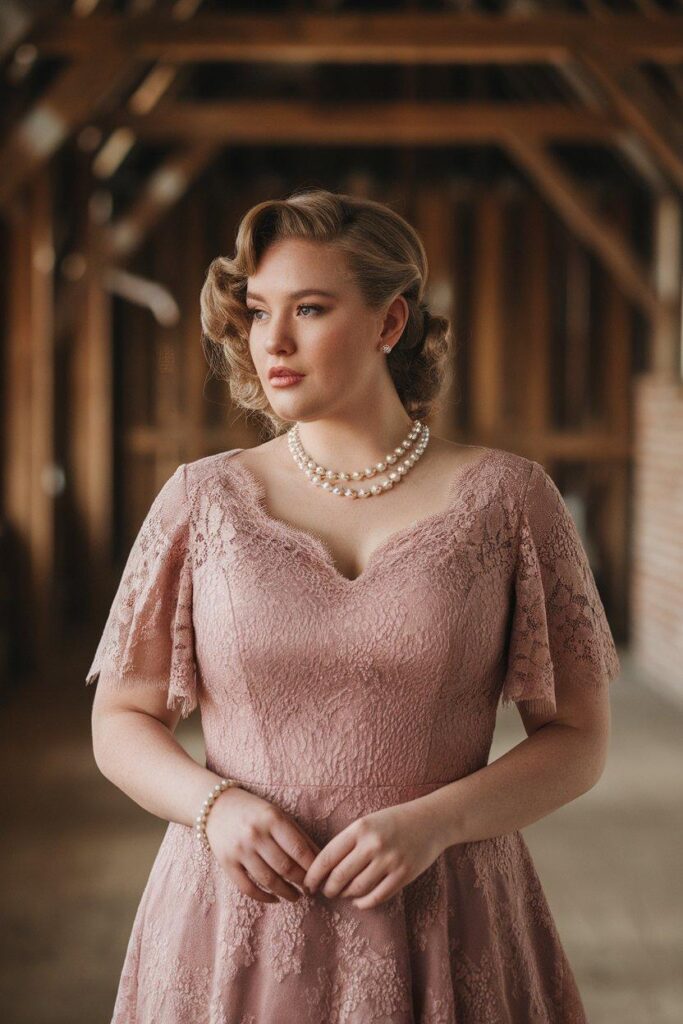 plus size wedding dresses for guest