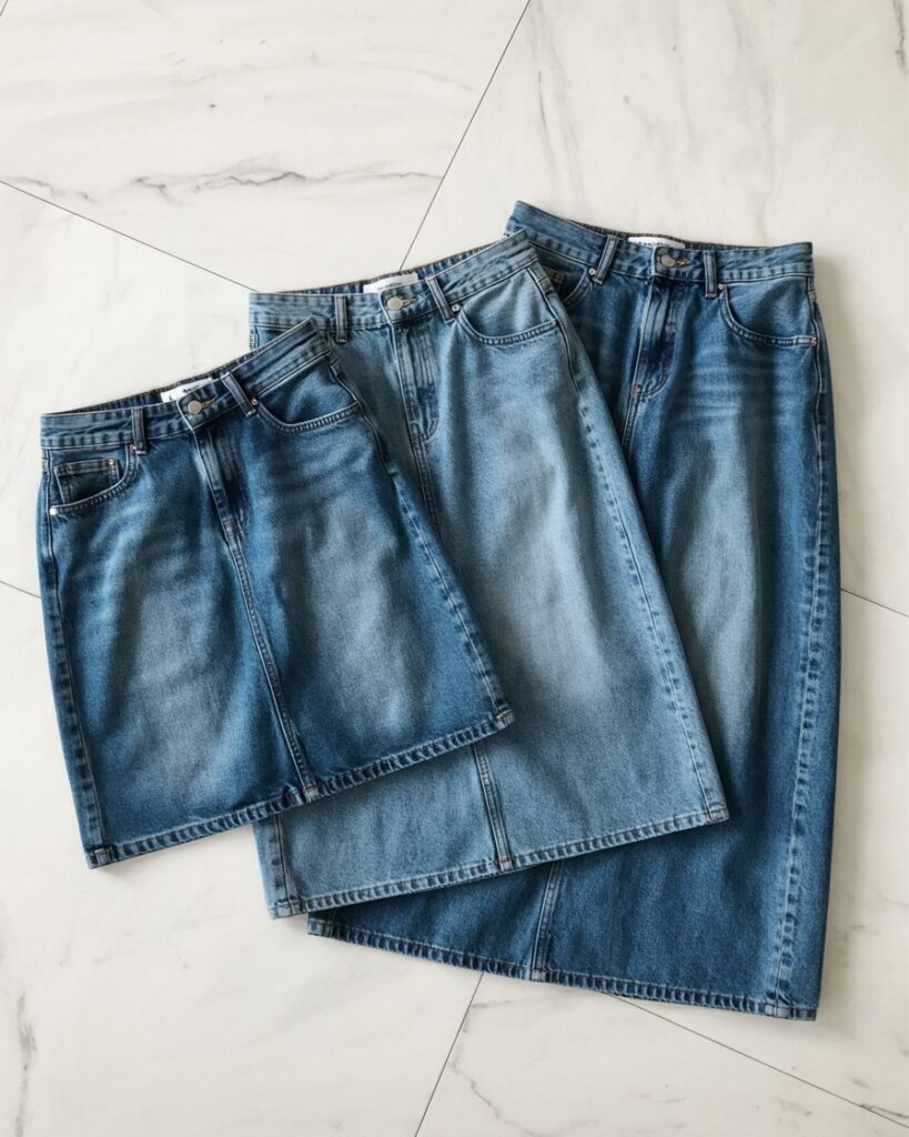 Jeans Skirt Outfit