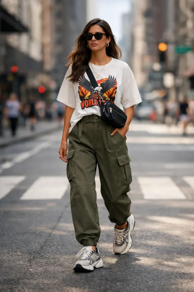 Graphic Tee Outfit