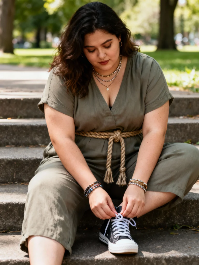 Plus Size Boho Dress