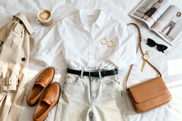 10 White Button up Shirt Outfit Ideas That Feel Fresh, Chic, and Seriously Easy