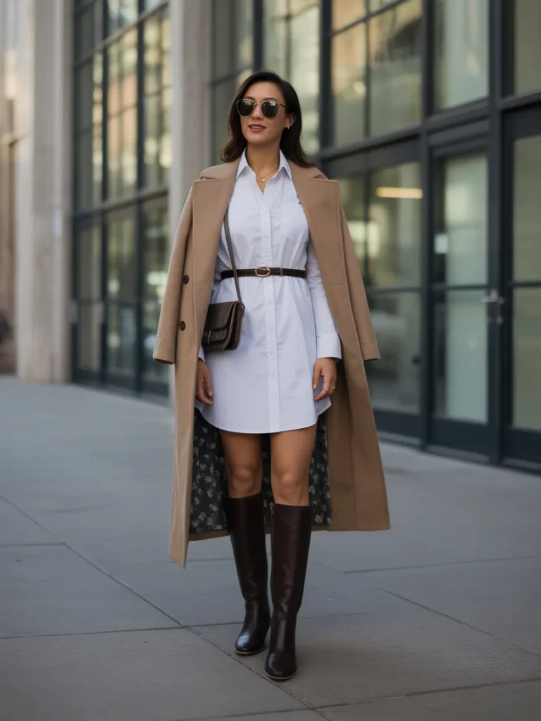 Belted Coat Outfit