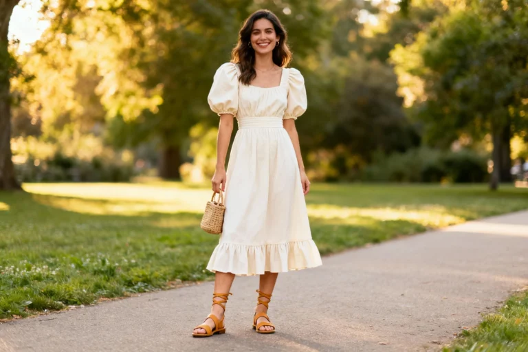 8 Puff Sleeve Dress Outfits That’ll Make Your Closet Instantly Feel Fresh