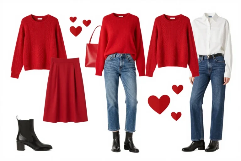 10 Red Valentine’s Day Outfit Ideas That Make A Statement (And Win Hearts)