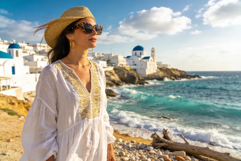 8 Greece Outfit Ideas for Women That Scream "Vacation Chic"