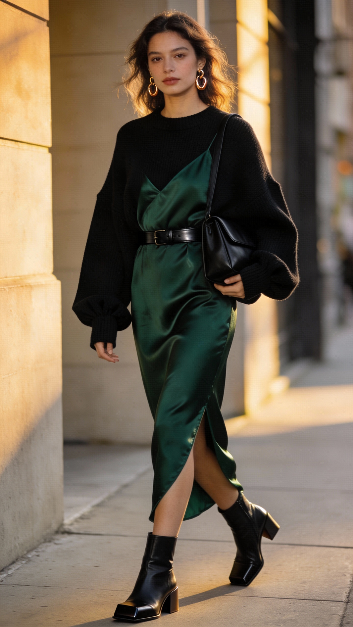 Oversized Crewneck Outfit