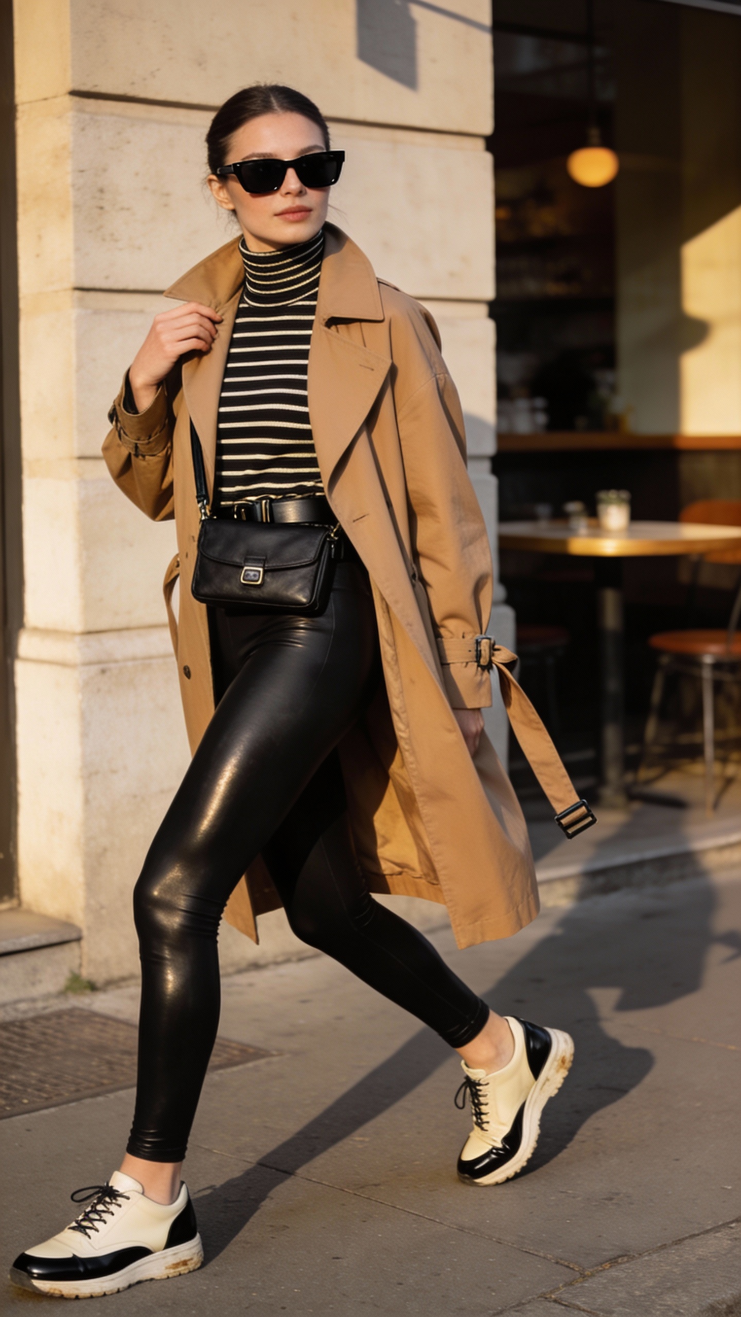 Faux Leather Leggings Outfit