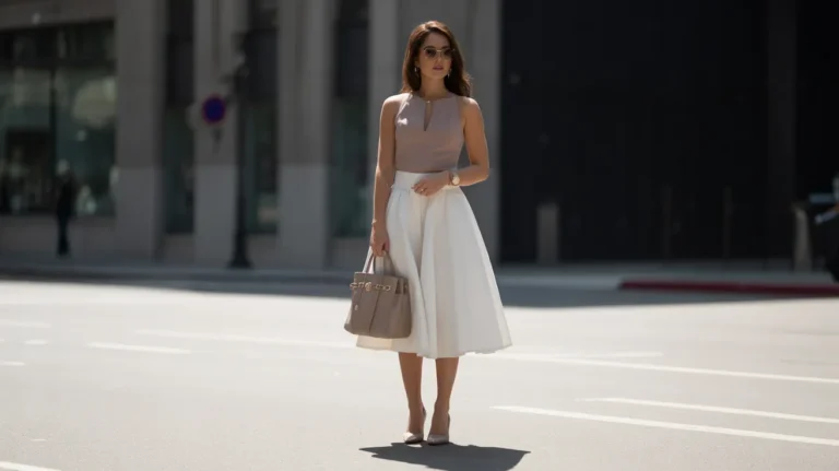 Why Your White Skirt Outfit Doesn’t Look Flattering (And How to Fix It Fast)