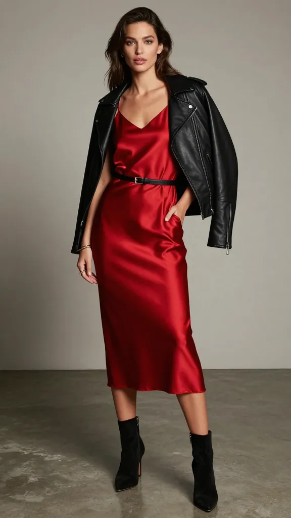 Red and Black Outfits