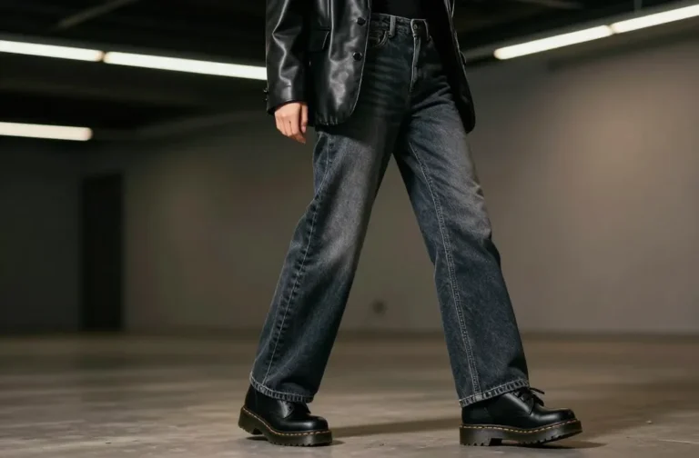 8 Stylish Ways to Wear Doc Martens with Wide-Leg Jeans: Chic Looks