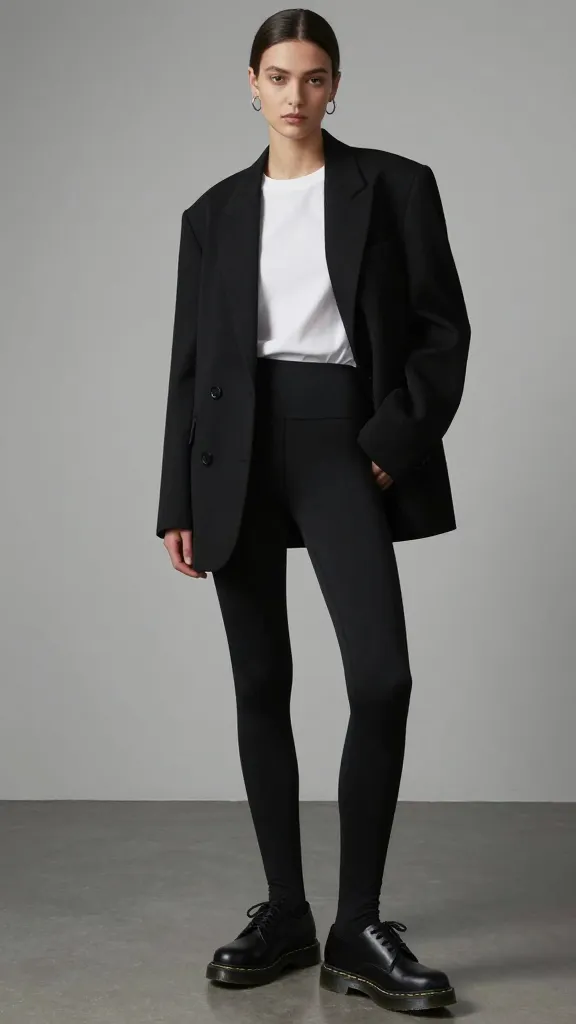 Doc Martens with Leggings Outfits