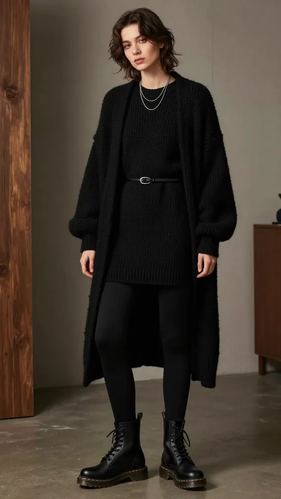 Doc Martens with Leggings Outfits