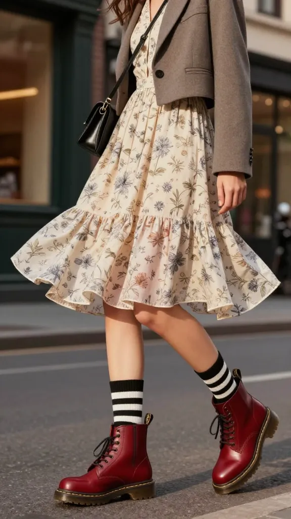 Doc Martens with Socks