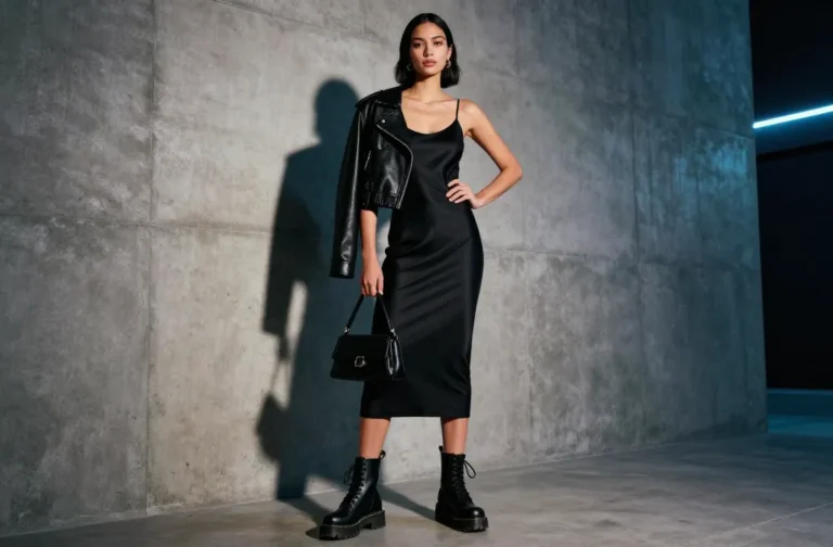 11 Chic Ways to Wear a Black Dress with Doc Martens Unleashed