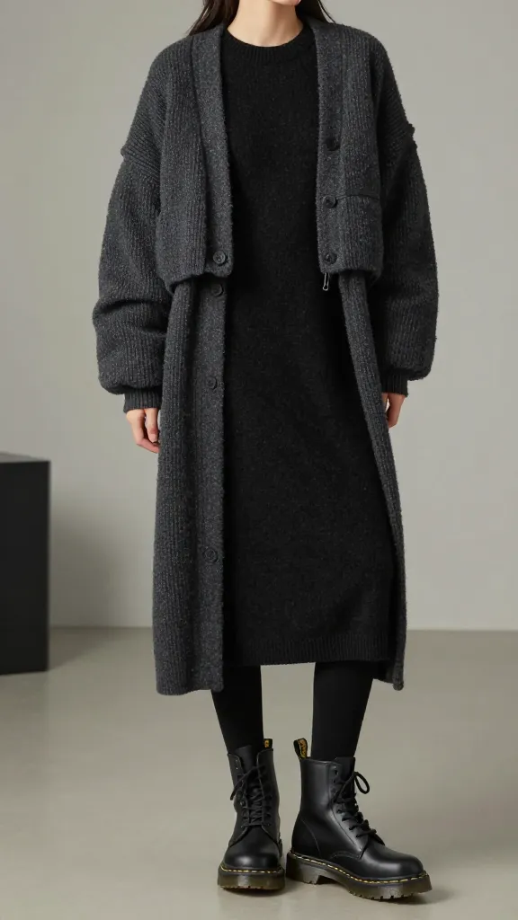 Doc Martens Black Dress