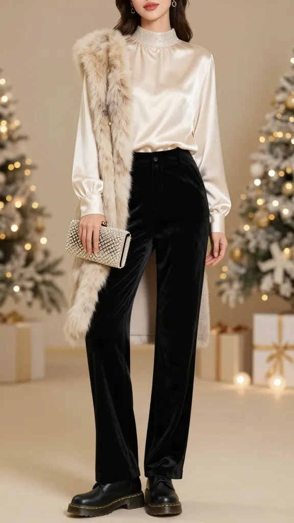 Doc Martens Black Pants Outfit