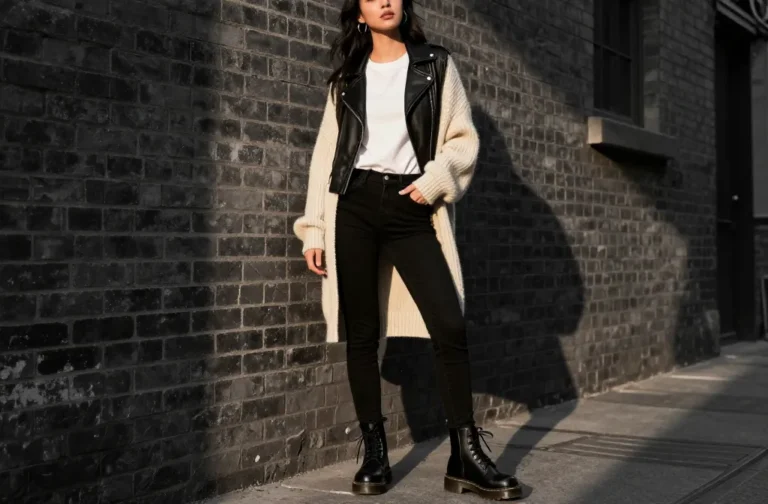 11 Black Jeans Outfits with Doc Martens That Always Work: Chic Edit