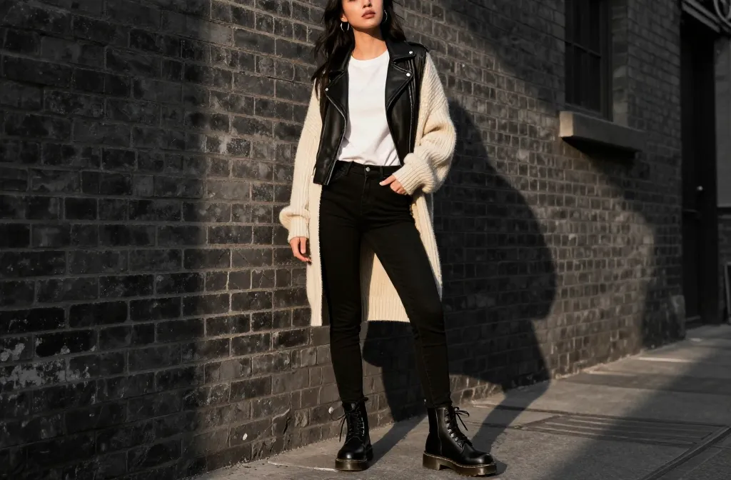 11 Black Jeans Outfits with Doc Martens That Always Work: Chic Edit