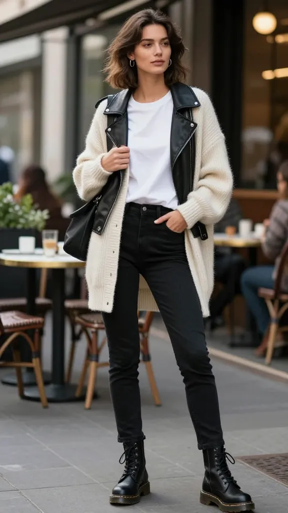 Doc Martens Black Jeans Outfit