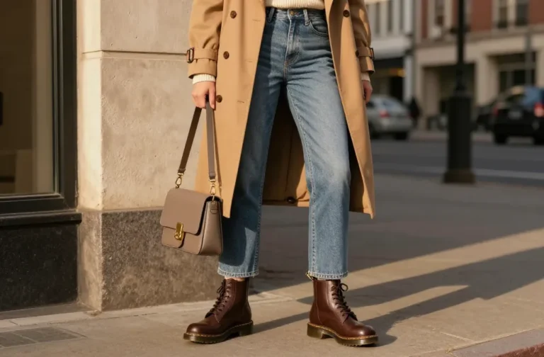 11 Chic Brown Doc Martens Ankle Boots Outfit Ideas You’Ll Love