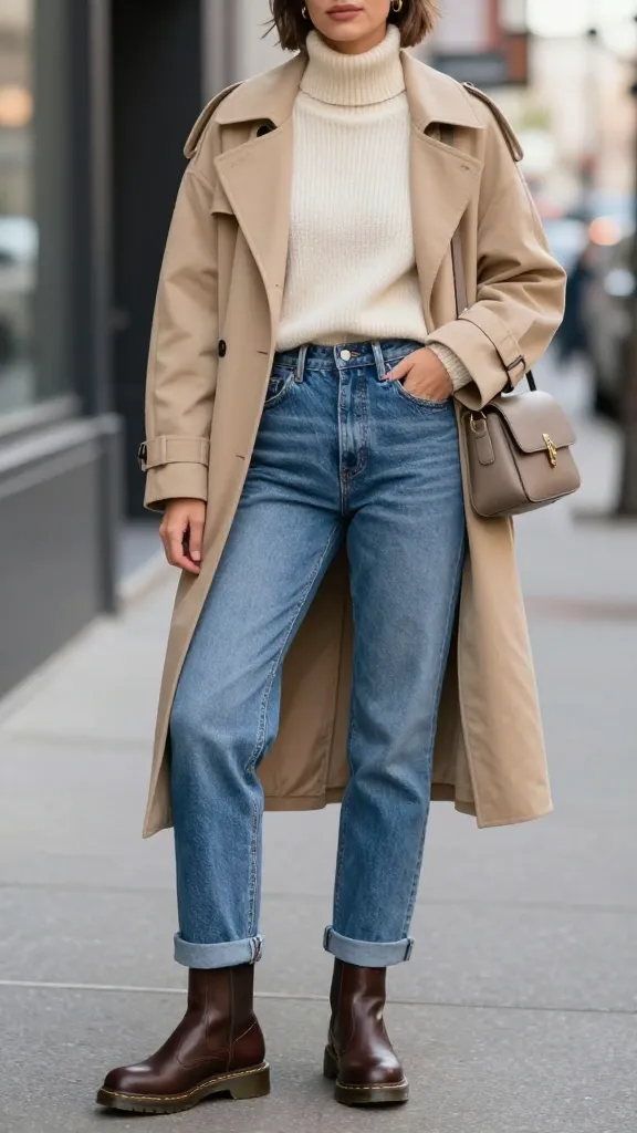 Brown Doc Martens Ankle Boots