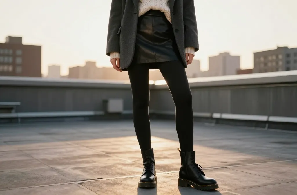 9 Casual-Cool Ways to Wear Doc Martens with Leggings: Chic, Edgy, Effortless