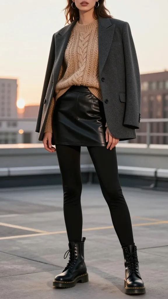 Doc Martens with Leggings