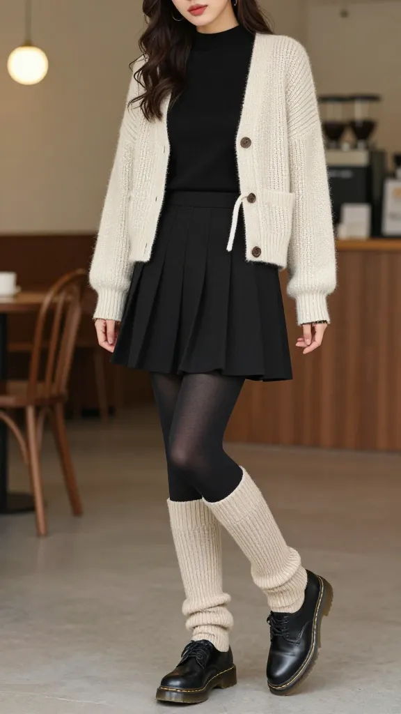 Doc Martens with Leg Warmers