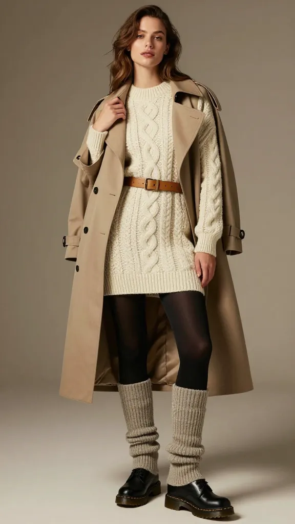 Doc Martens with Leg Warmers