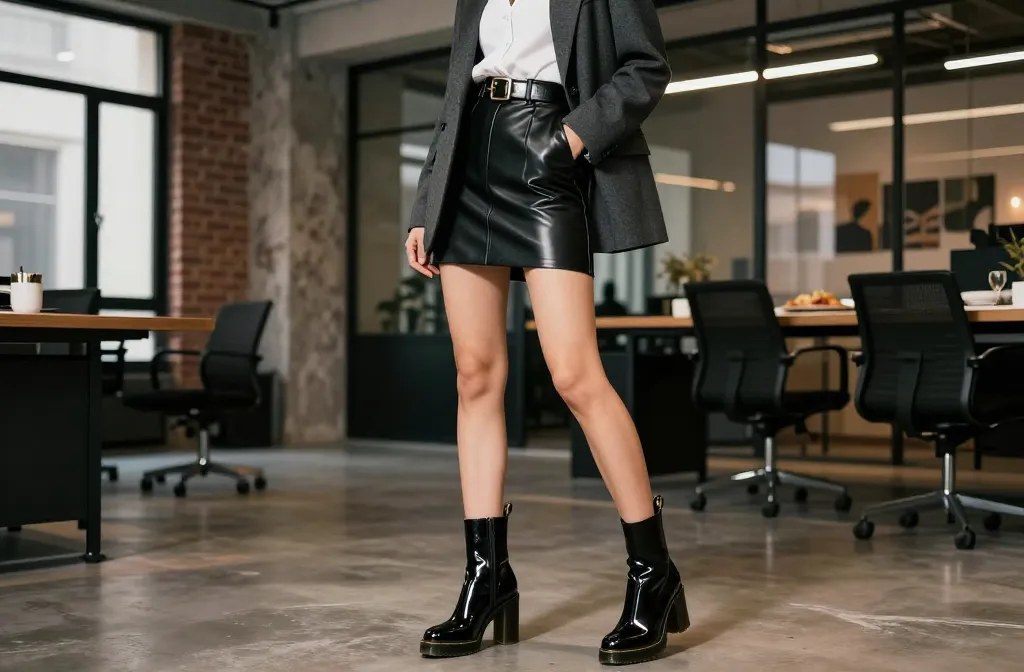 9 Edgy Yet Chic Doc Martens High Heels Outfits: Fire Your Style