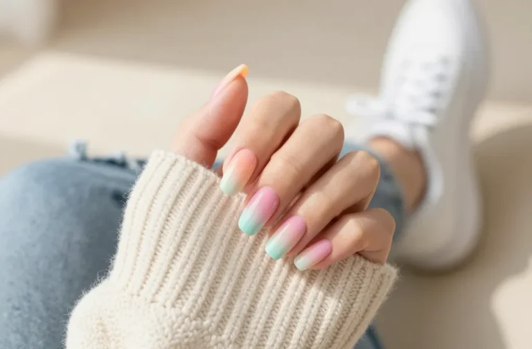 11 Spring Ombre Nails in Pastel Colors That Are Pure Perfection: Purely Chic