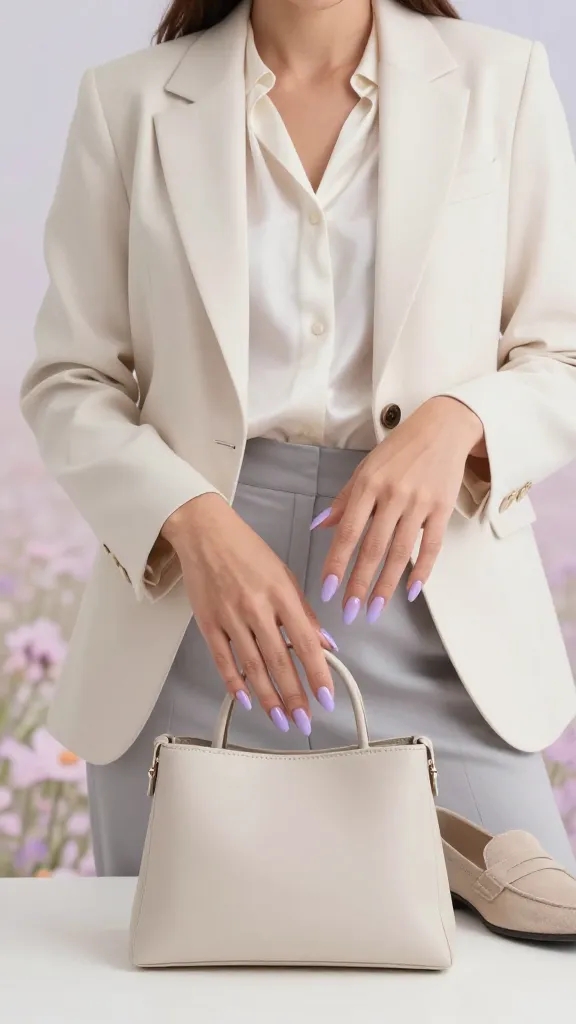 Spring Ombre Nails in Pastel Colors