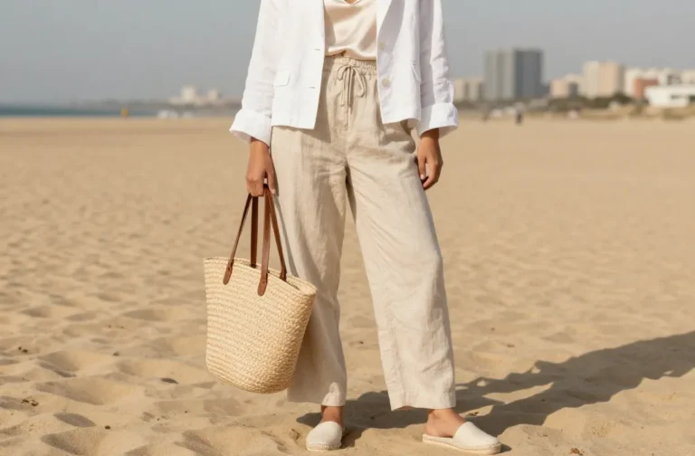 8 Breezy Outfit Ideas for Spring & Summer: How to Style Linen Pants - Chic Linen Looks