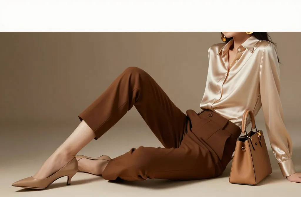 9 Elevated Outfit Ideas That Look Expensive: How to Style Brown Pants — Chic Essentials