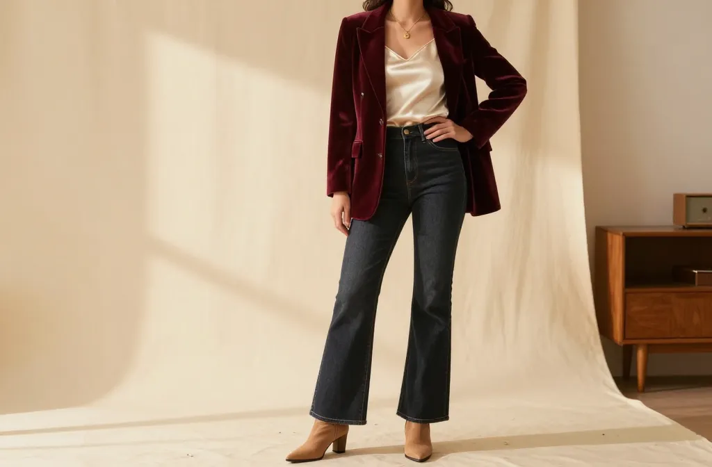 8 Retro-Inspired Outfits That Feel Modern: How to Style Flared Jeans Unveiled