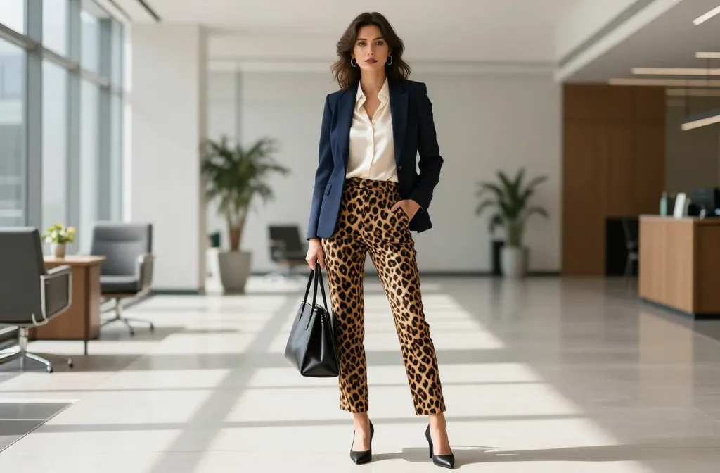 9 Bold Outfit Ideas That Still Feel Chic: How to Style Leopard Pants Unstoppable Style