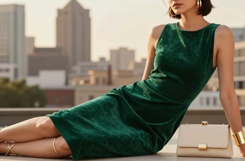 9 Shoes and Accessories That Match: What to Wear with an Emerald Green Dress | Bold Combos