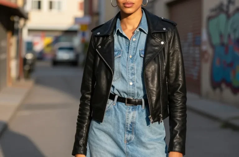 12 Casual and Dressy Outfits: What to Wear with a Leather Jacket Unveiled