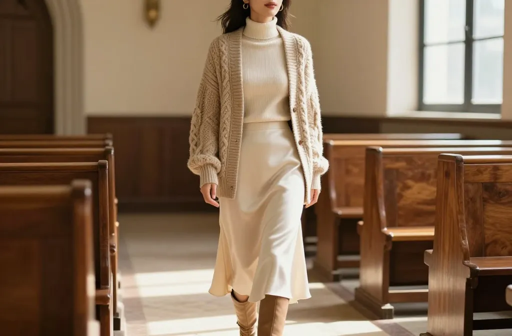13 Fall Church Outfits for Women That Feel Cozy & Chic: Cozy Keys